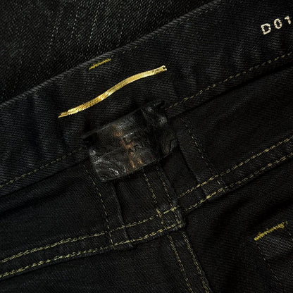 FW13 Saint Laurent Paris Oil Crash D01 Denim