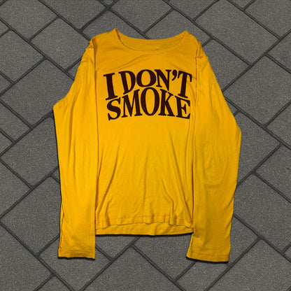 AW06 Maison Margiela Reversible ‘I Don’t Smoke’ Longsleeve