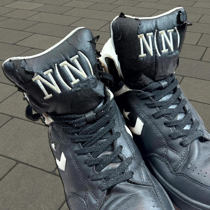 SS06 Number (N)ine Black Converse Weapon Sneakers