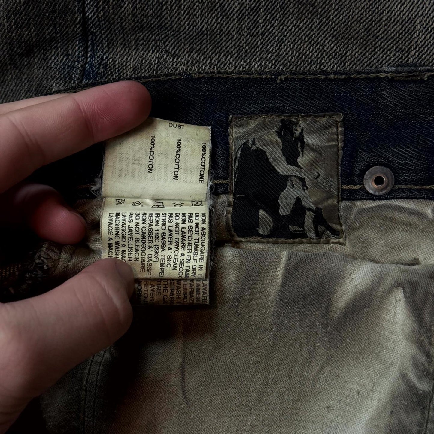 FW07 Rick Owens Dust Detroit Denim