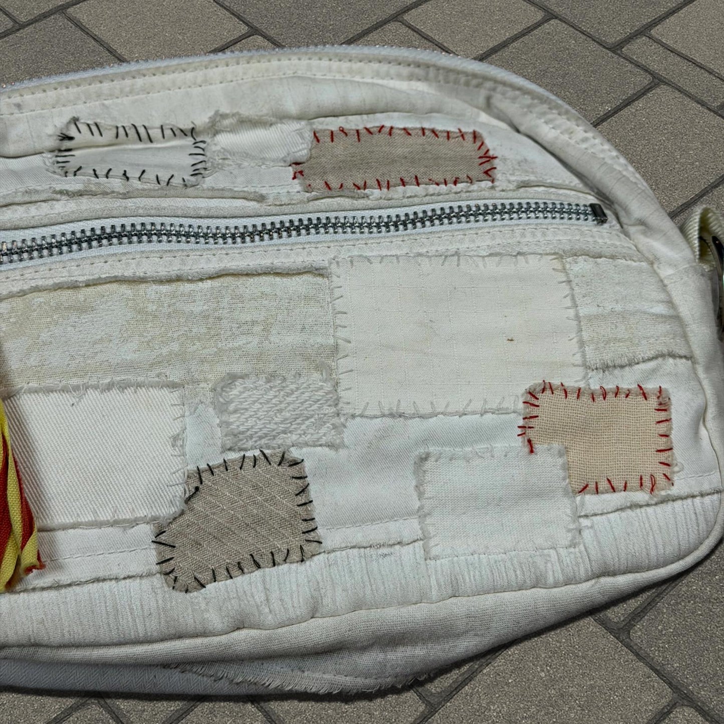 SS03 Undercover White Scab Toiletry Bag