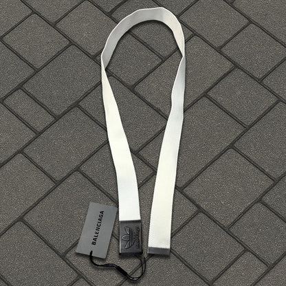 Balenciaga Adidas White Trefoil Belt