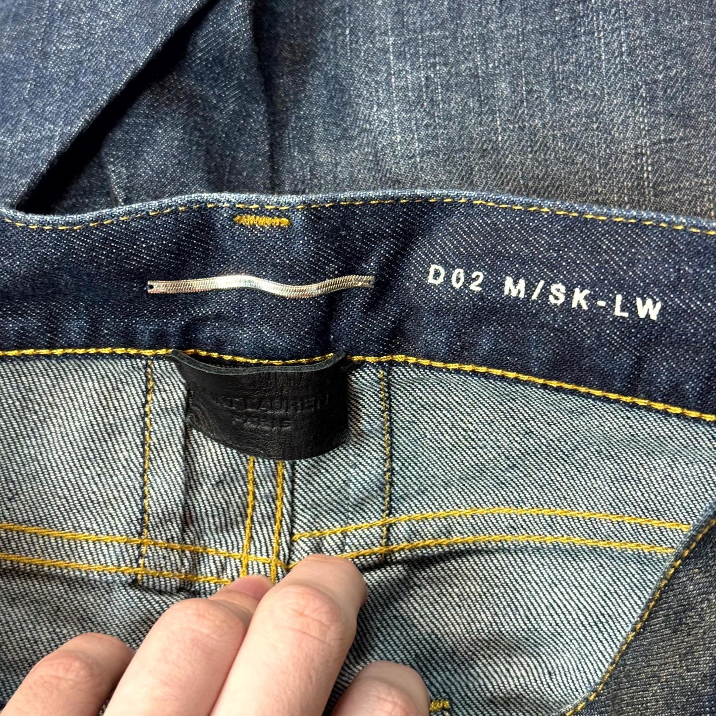 AW13 Saint Laurent Paris Mudwash D02 Denim