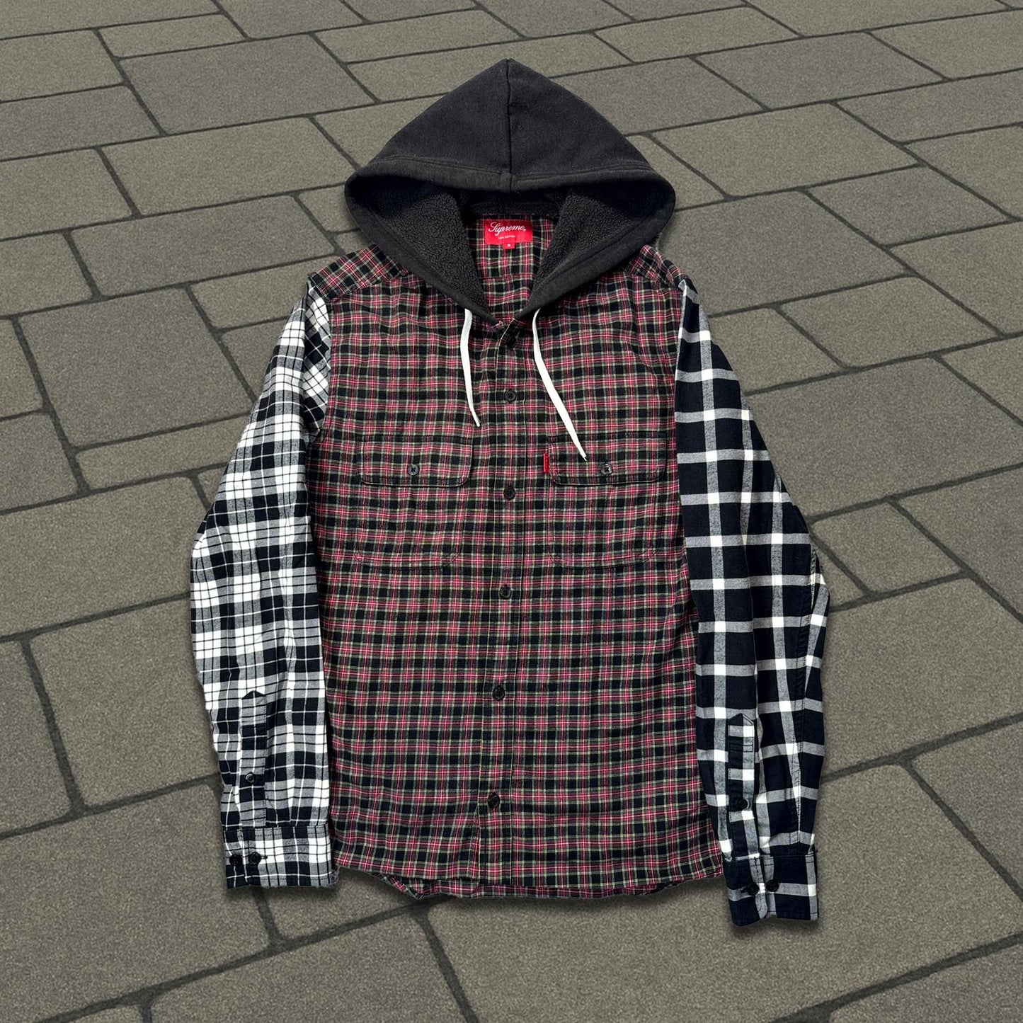 FW14 Supreme Hooded Flannel