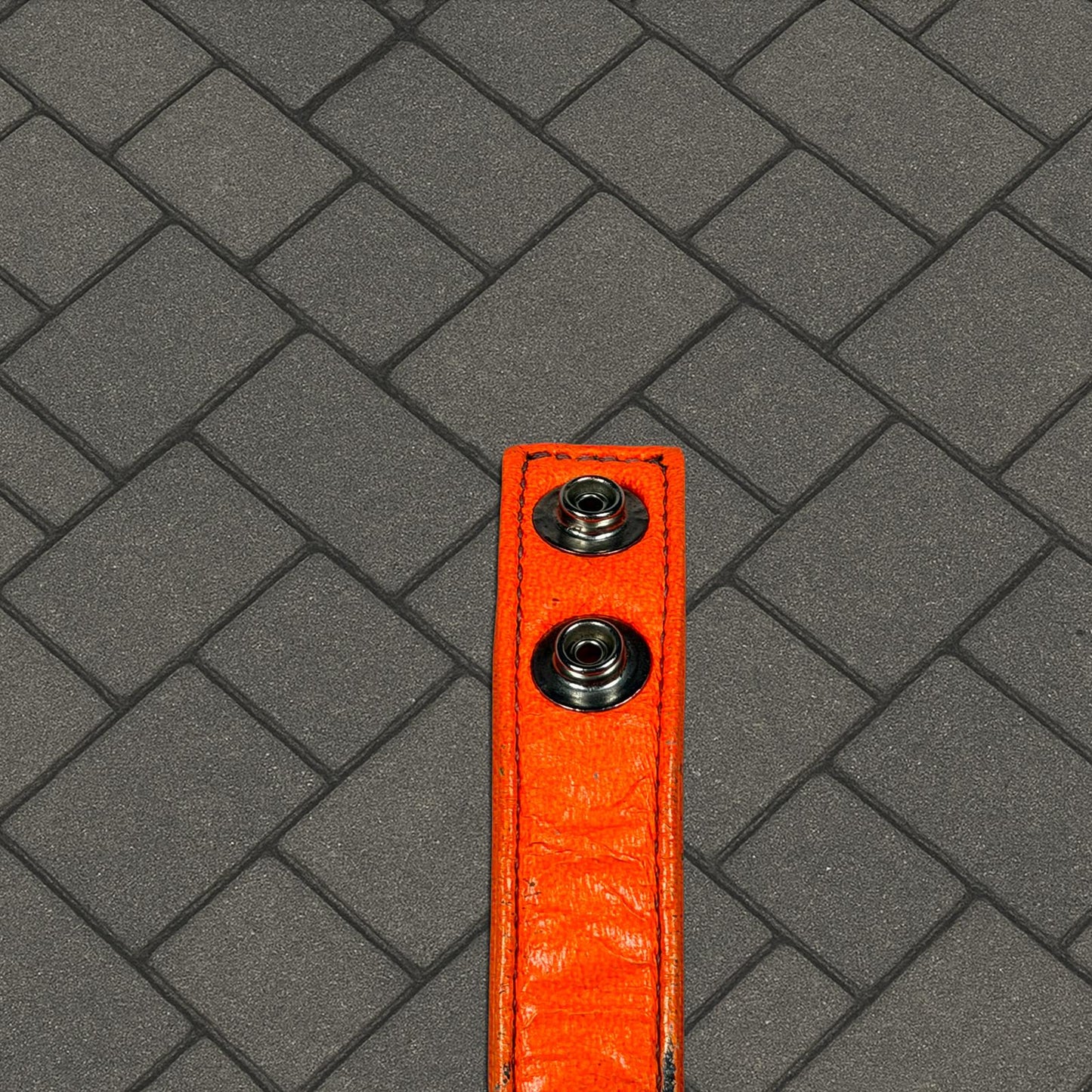 Chrome Hearts Orange Rhodium 3 Snap Bracelet