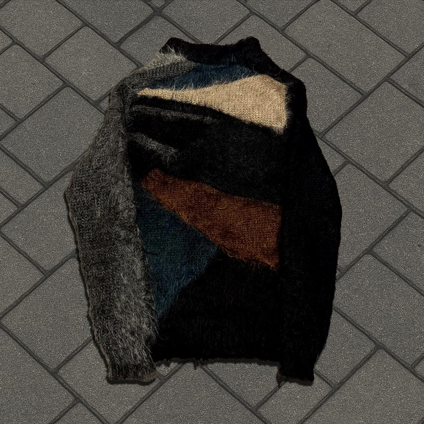 AW02 Undecover 'Witches Cell Division' Mohair Sweater