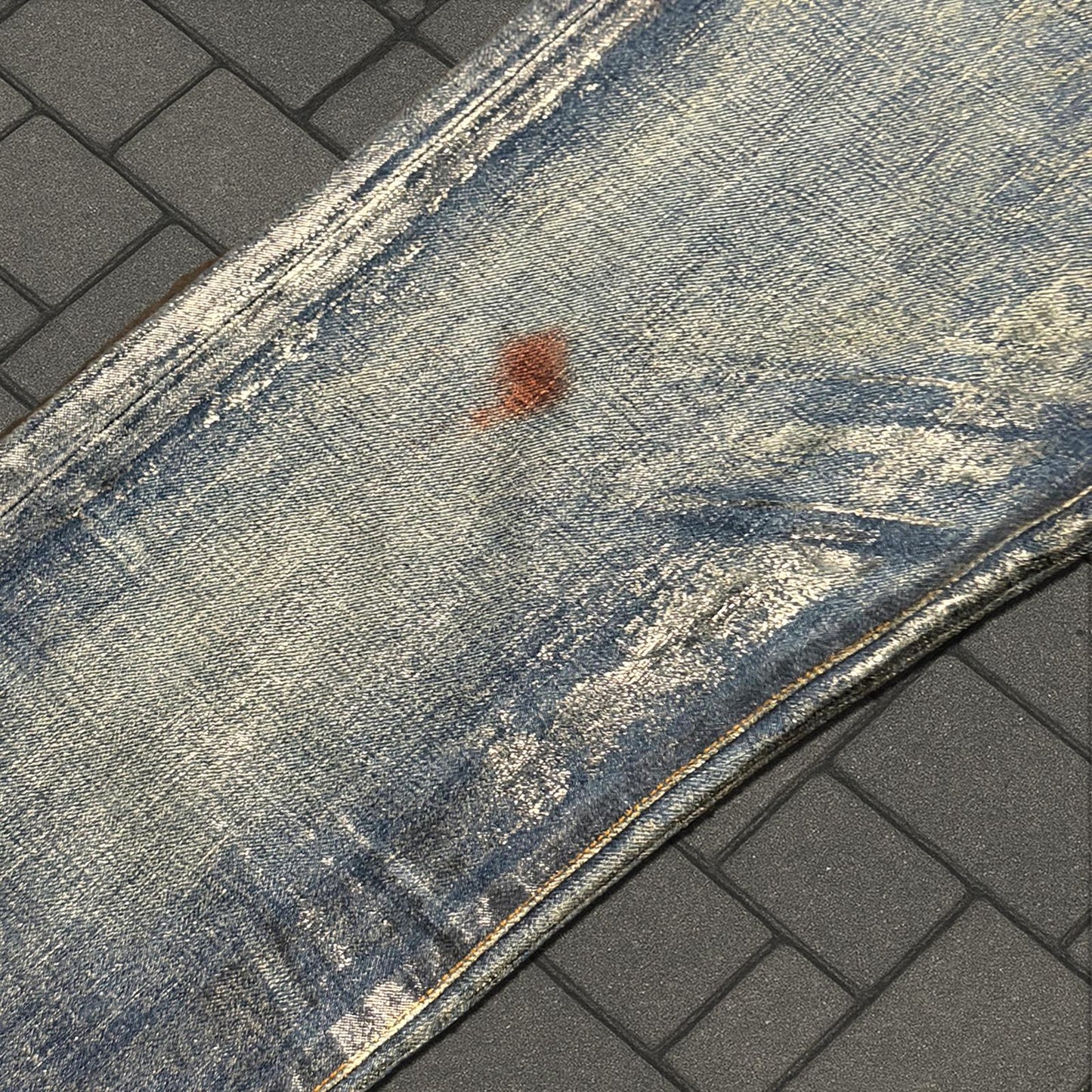 SS07 Dior Home Blue Luster Waxed Denim