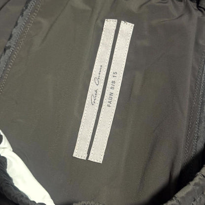 SS15 Rick Owens 'Dark Dust' Brown Dropcrotch Pants