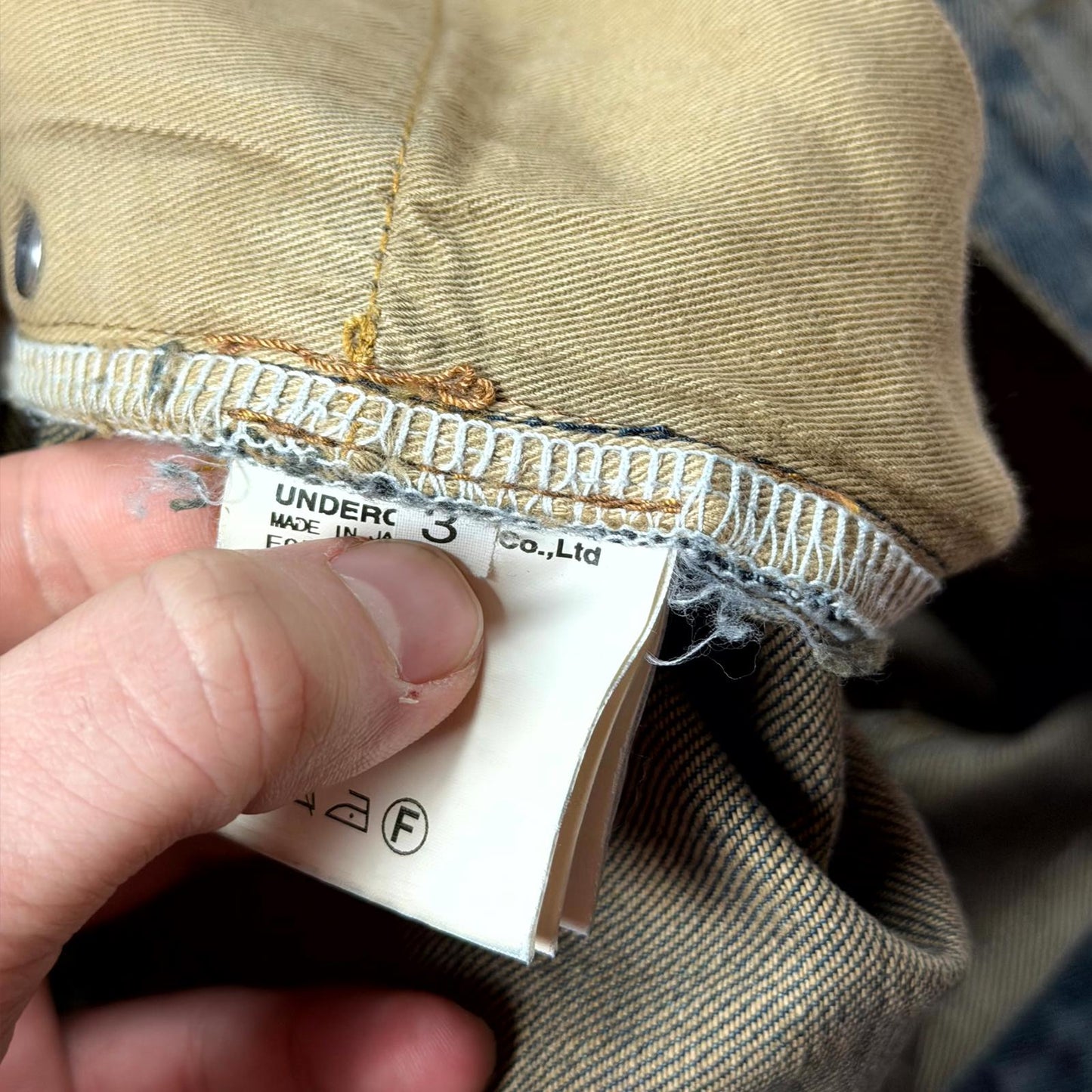 SS10 Undercover Blue Yarn 68 Denim