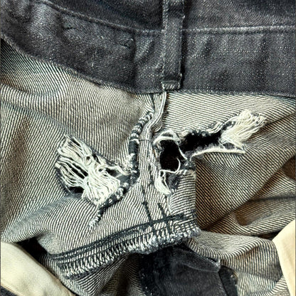 AW04 Dior Homme Black Washed Denim