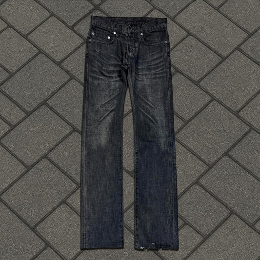 AW06 Dior Homme Grey Clawmark Denim