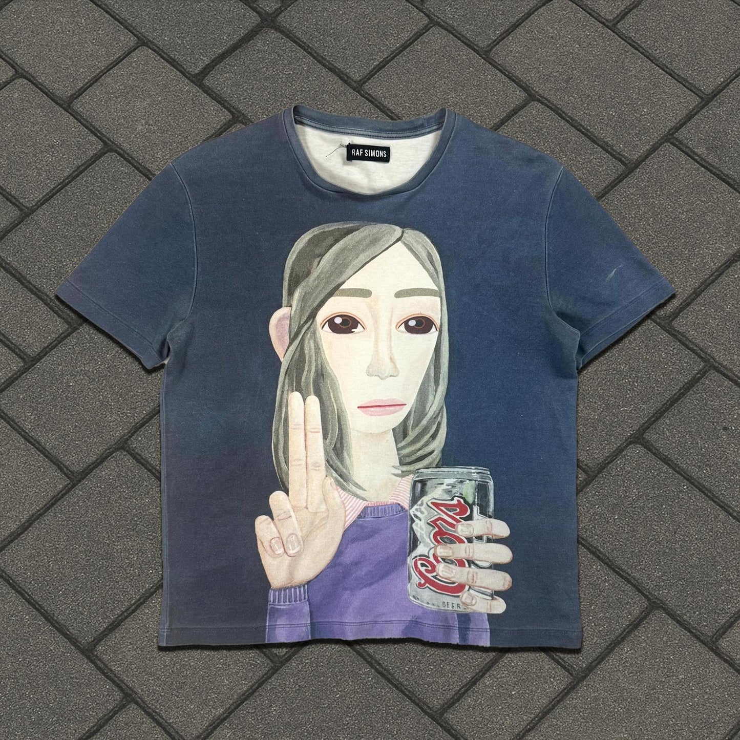 SS13 Raf Simons Brian Calvin ‘Robin’ Tee