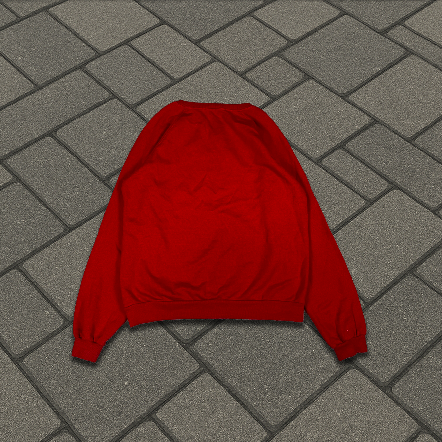 SS20 Celine My Own Worst Enemy Red Crewneck