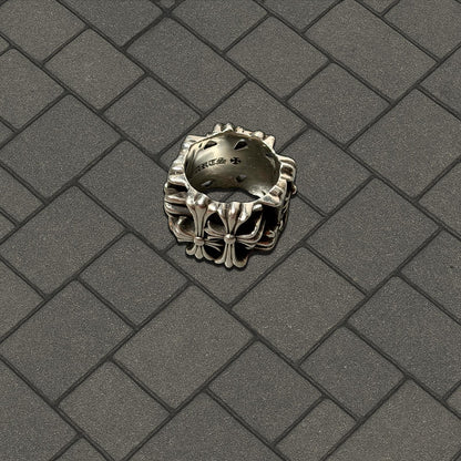 Chrome Hearts Square Cemetary Ring
