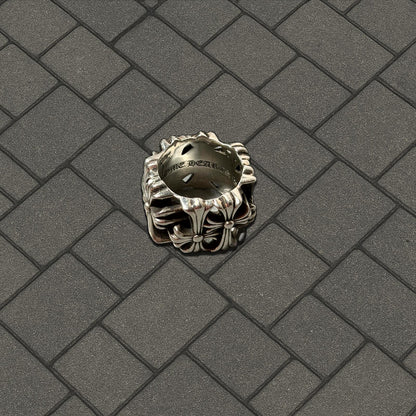 Chrome Hearts Square Cemetary Ring