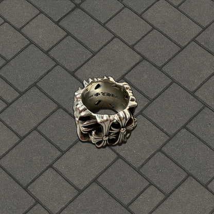 Chrome Hearts Square Cemetary Ring
