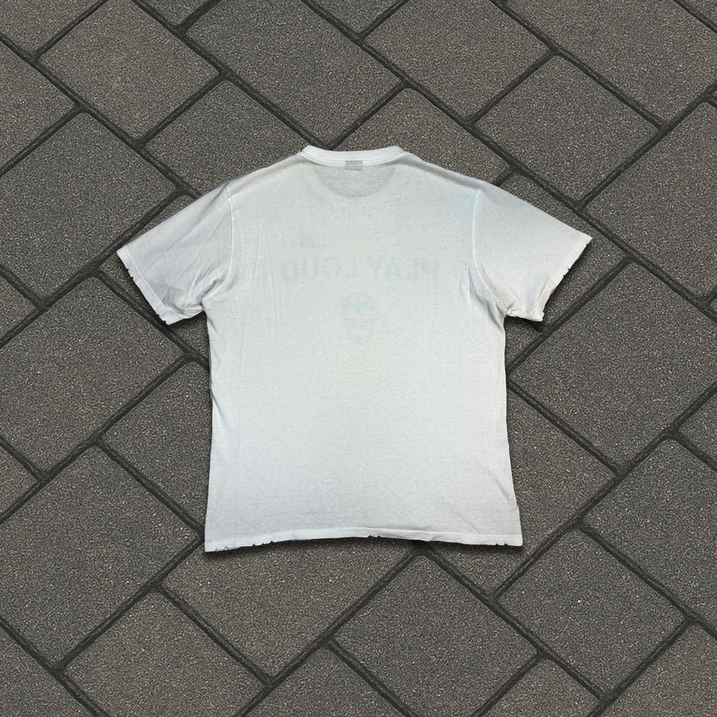 SS04 Number Nine White Play Loud Tee