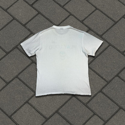 SS04 Number Nine White Play Loud Tee