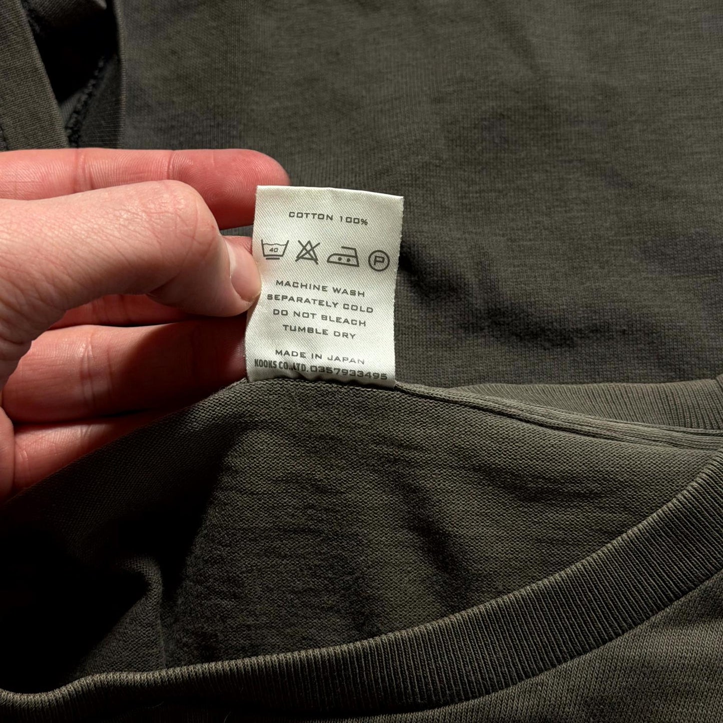 SS01 Number (N)ine ‘Cigarettes’ Tee