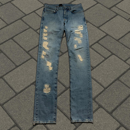 SS06 Dior Homme Crash Denim