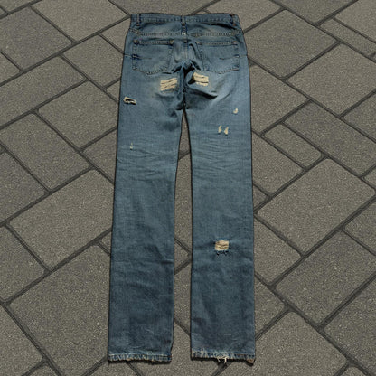 SS06 Dior Homme Crash Denim