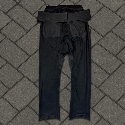 FW12 Rick Owens Black Creatch Cargo Sweatpants