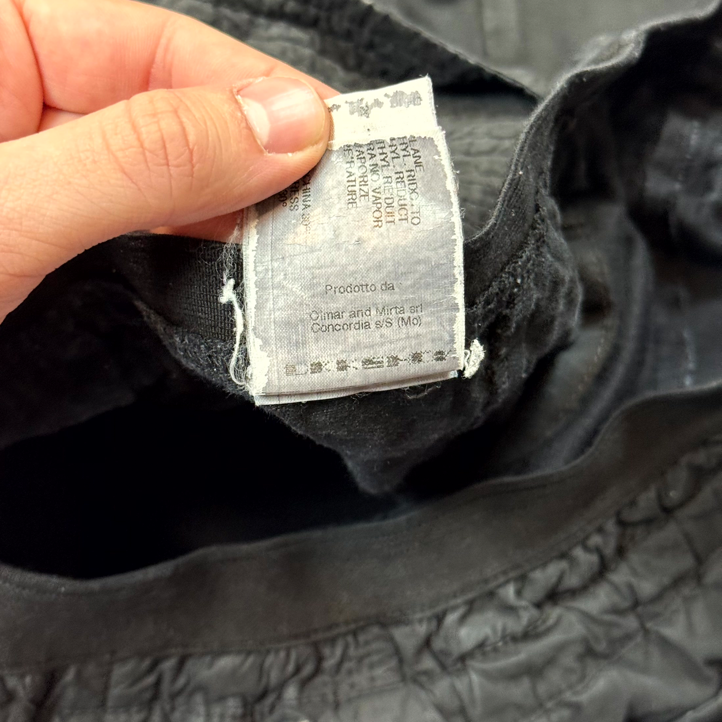 FW12 Rick Owens Black Creatch Cargo Sweatpants