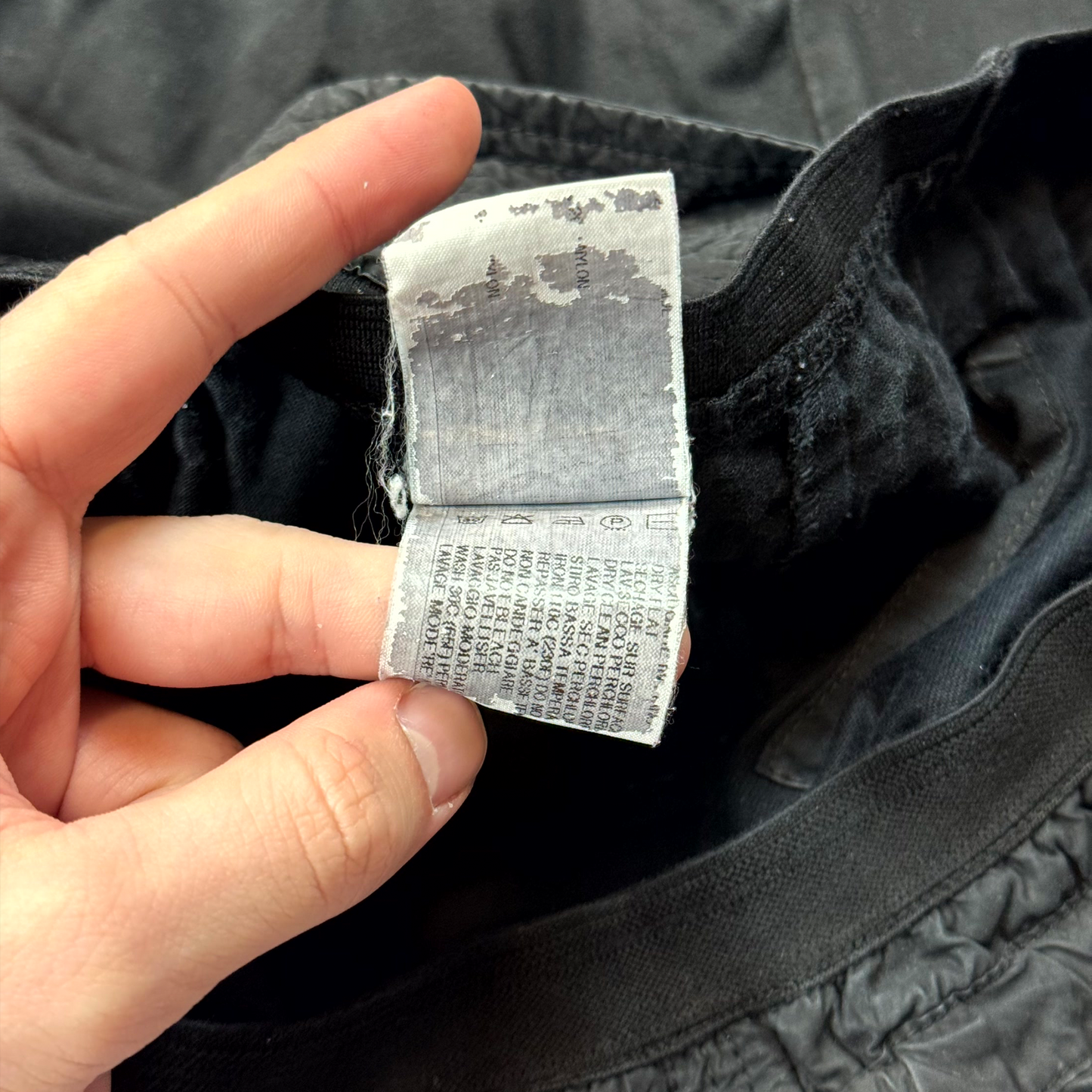 FW12 Rick Owens Black Creatch Cargo Sweatpants