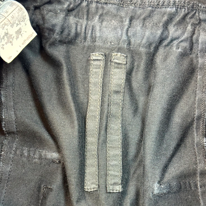 FW12 Rick Owens Black Creatch Cargo Sweatpants