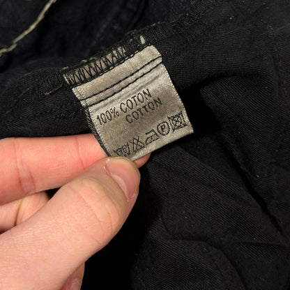AW06 Dior Homme Black Cummerbund Denim