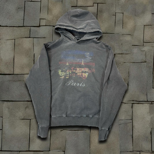 FW17 Balenciaga Paris Skyline Hoodie