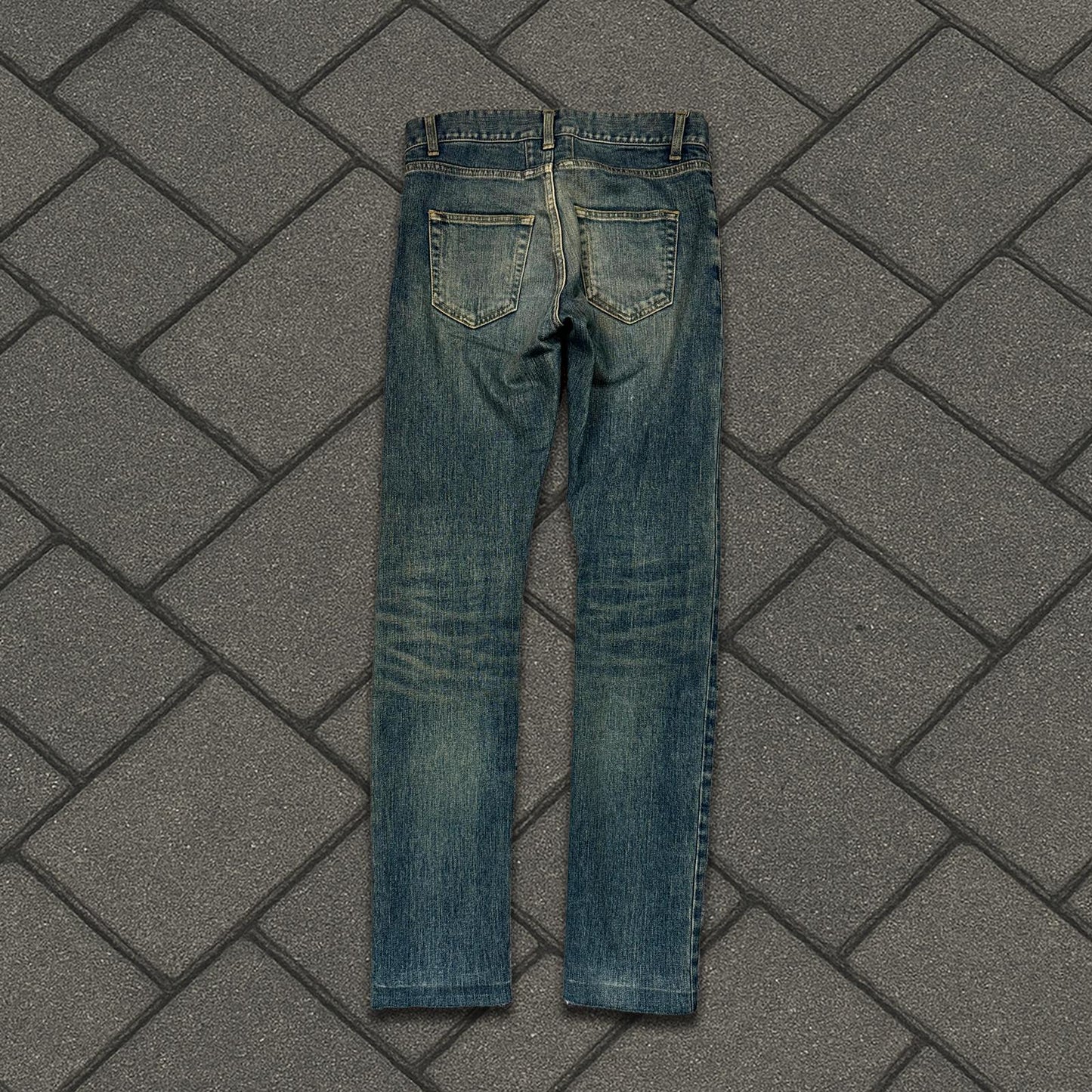 2016 Saint Laurent Black Chain D02 Denim