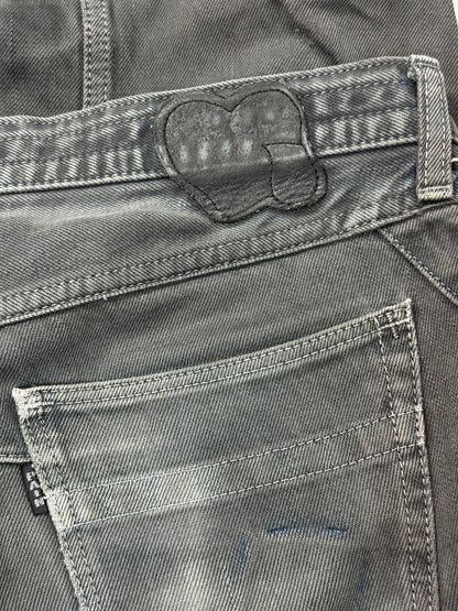SS07 Number Nine Mudwash Pain Denim