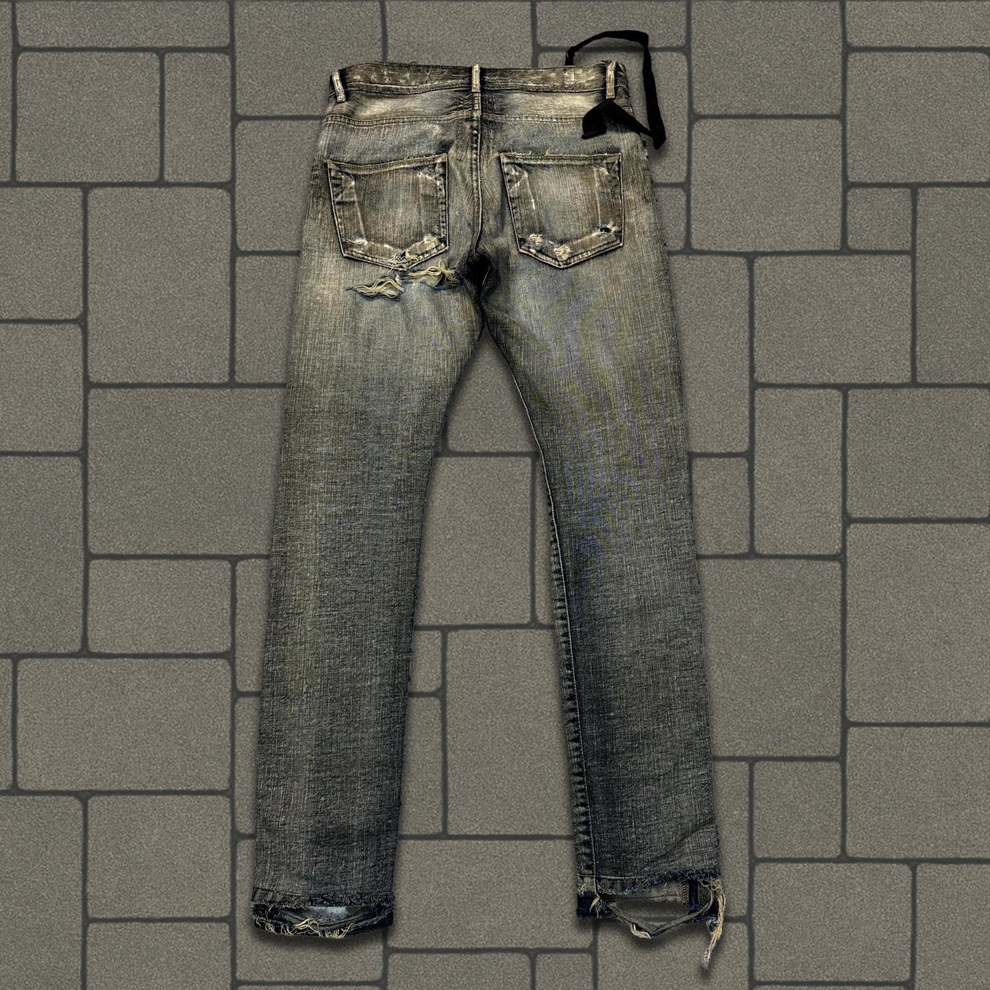 FW07 Rick Owens Dust Detroit Cut Denim