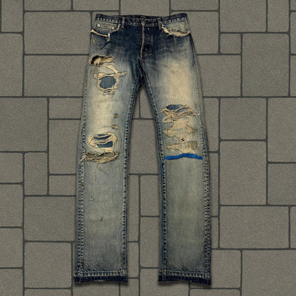 SS10 Undercover Blue Yarn 68 Denim
