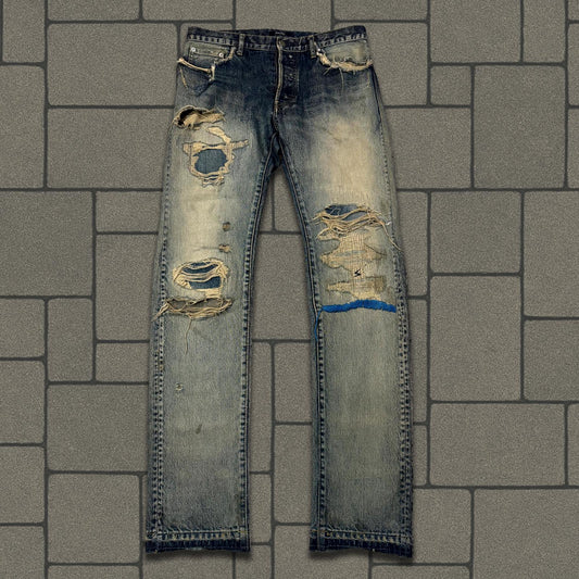 SS10 Undercover Blue Yarn 68 Denim