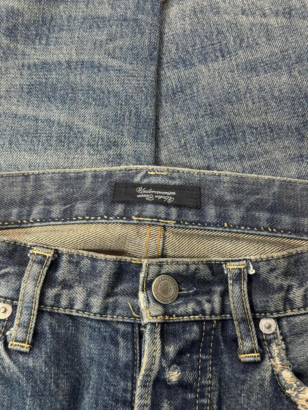 SS10 Undercover Red Yarn 68 Denim