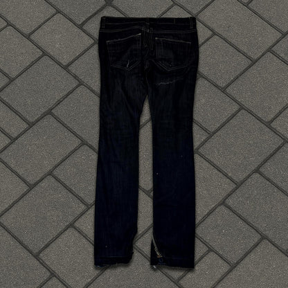 SS09 Rick Owens Strutter Banana Cut Denim