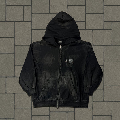 SS23 Balenciaga Gaffer Mud Zip Up Hoodie
