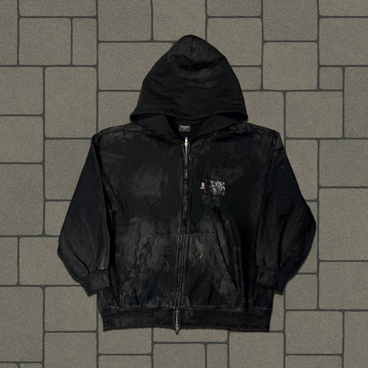 SS23 Balenciaga Gaffer Mud Zip Up Hoodie
