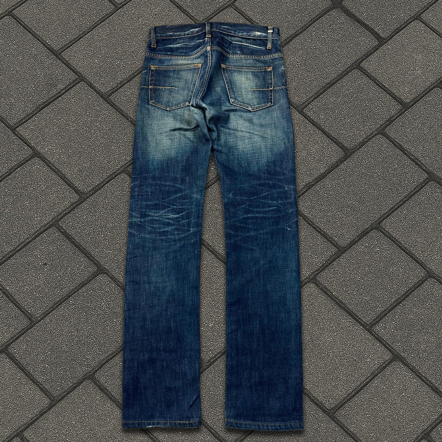 SS07 Dior Homme Blue Washed Denim