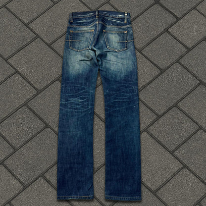 SS07 Dior Homme Blue Washed Denim