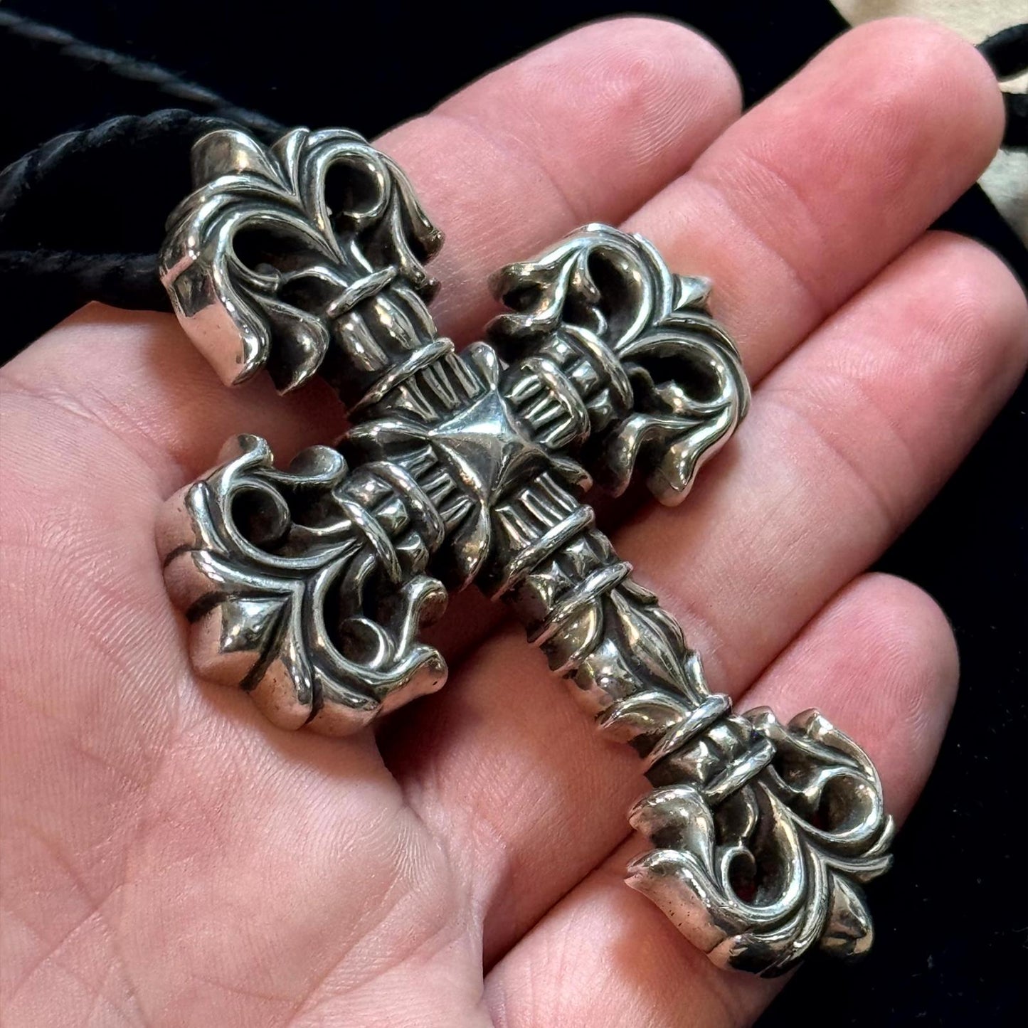 Chrome Hearts Giant Filigree Cross Pendant