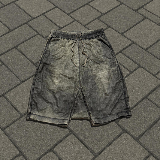 SS17 Rick Owens 'Walrus' Grey Washed Pod Shorts