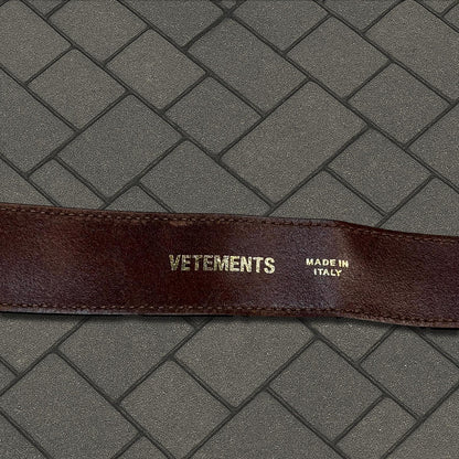 AW18 Vetements Emoji Belt