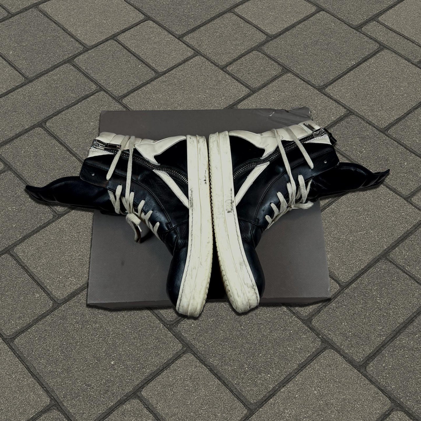 Rick Owens Black Milk Geobasket