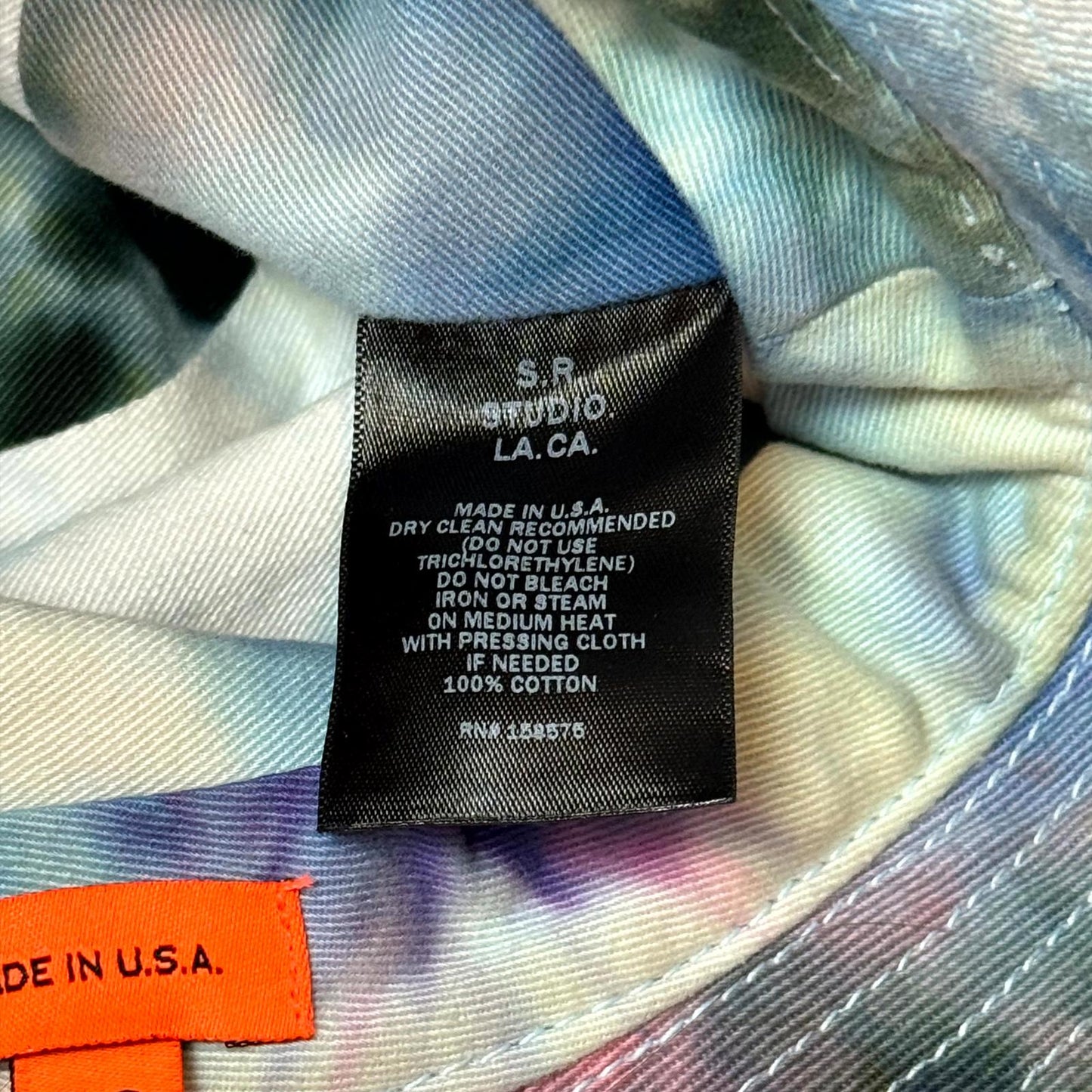 Sterling Ruby Tie Dye Soto Bucket Hat