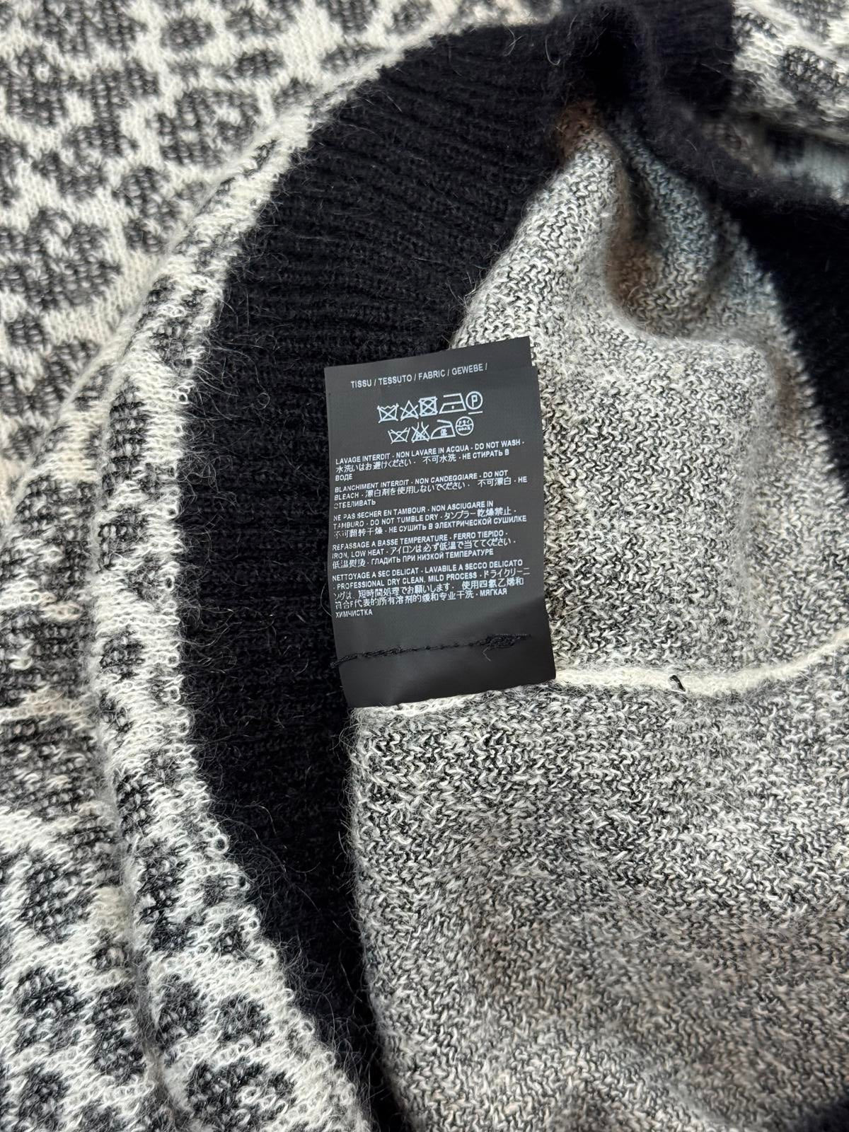 SS15 Saint Laurent Paris Baby Cat Mohair Sweater