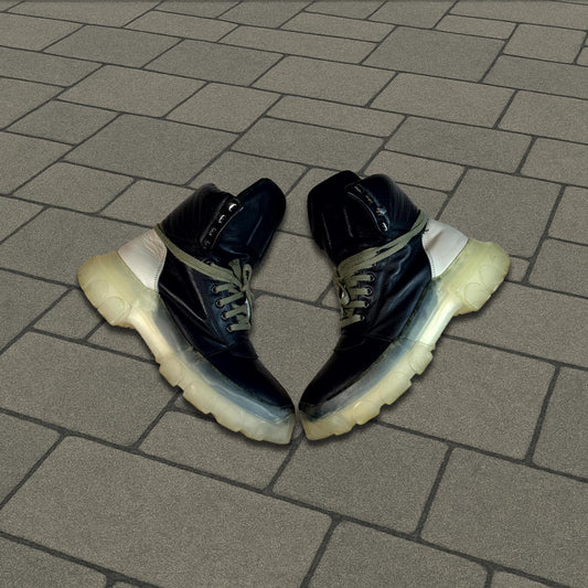 AW18 Rick Owens Tractor Dunk Hiking Boots