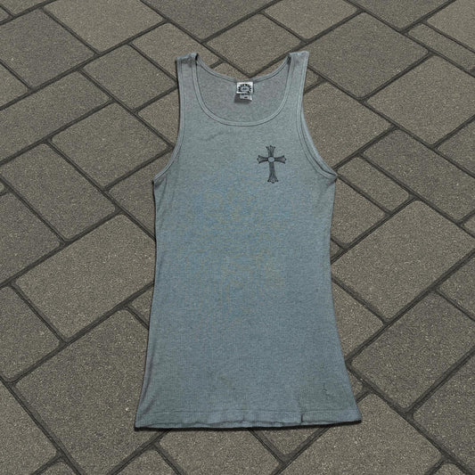 Chrome Hearts Grey Los Angeles Tank Top